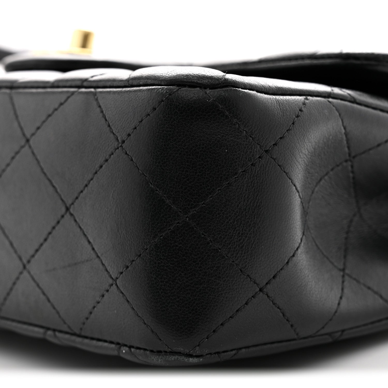Chanel Lambskin Quilted Small Double Flap Black 10 of 10