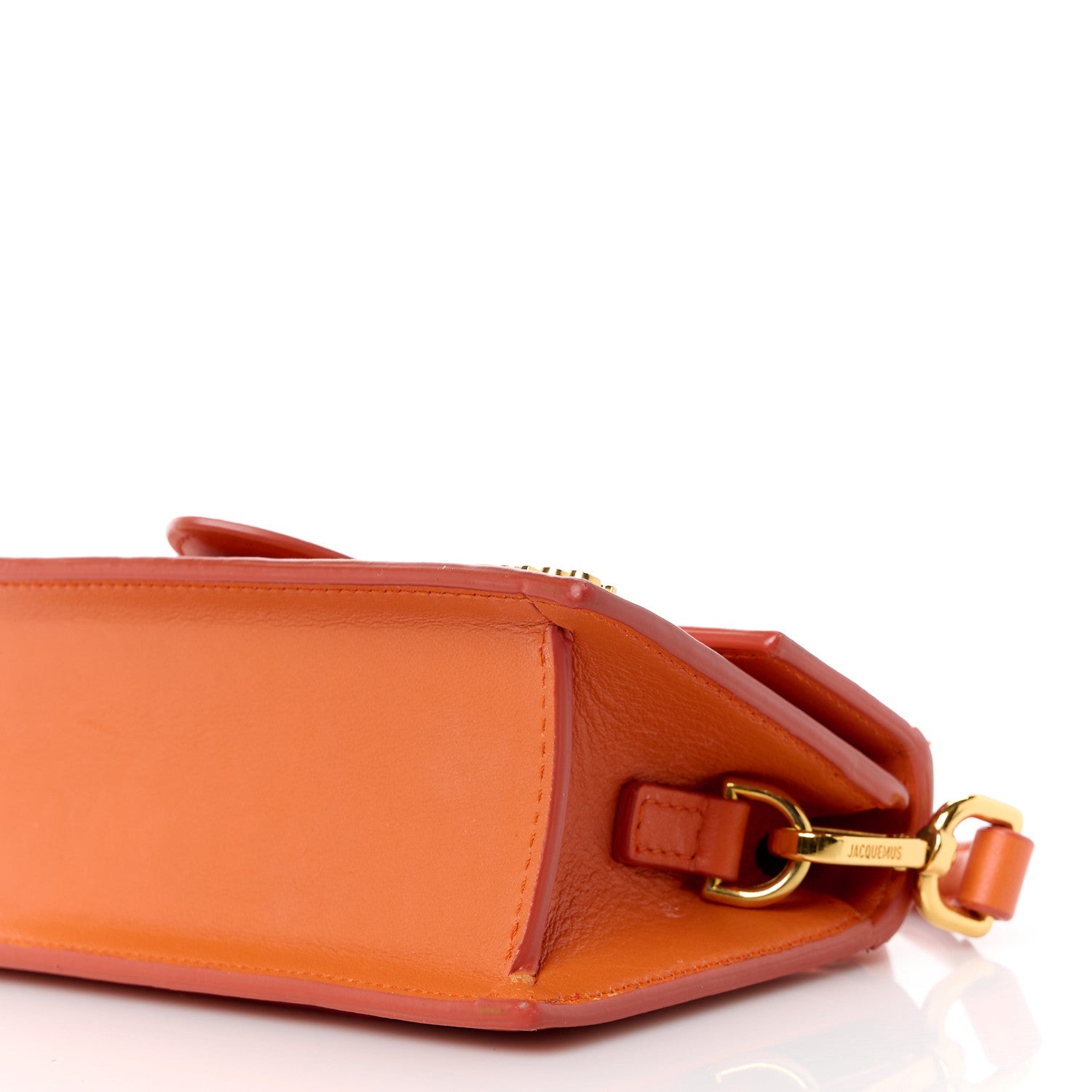 Jacquemus Smooth Calfskin Le Bambino Dark Orange 10 of 11