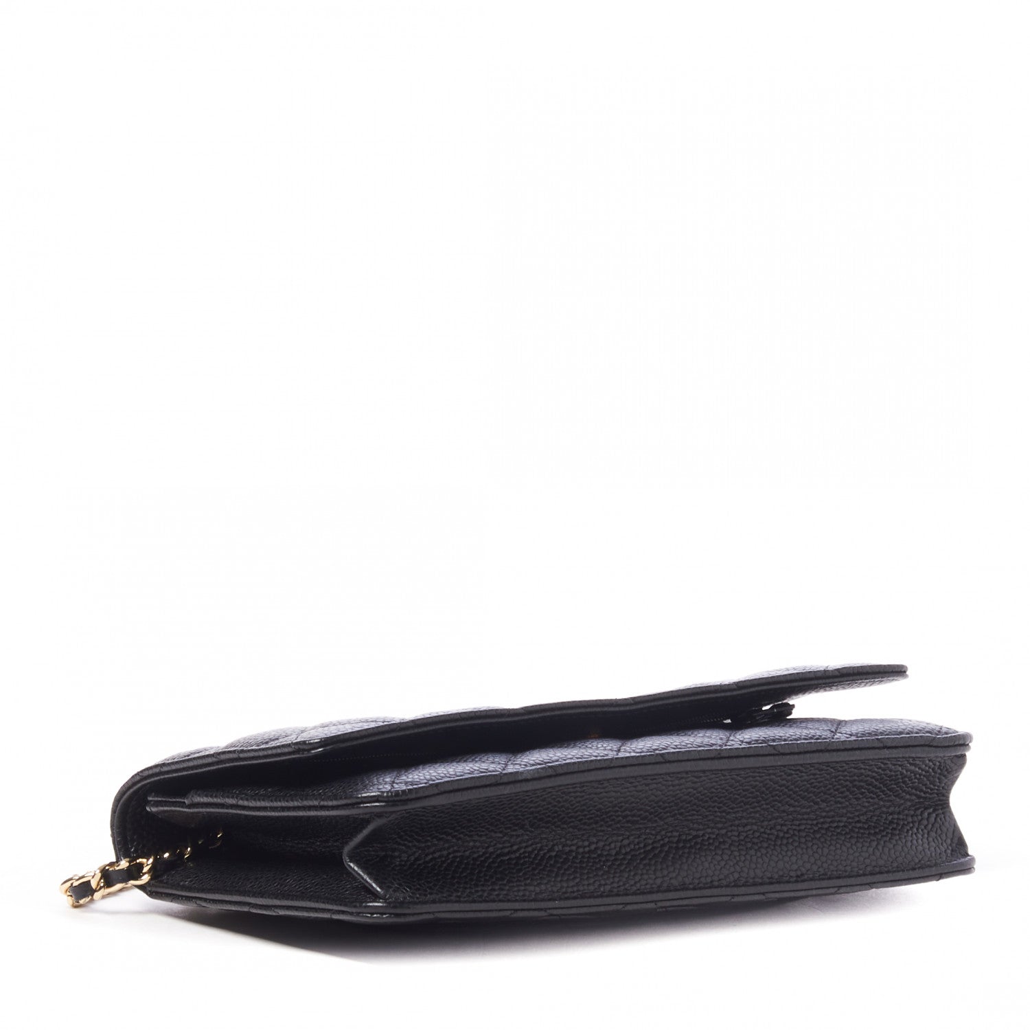 Chanel Caviar Quilted Wallet On Chain WOC Black 4 of 10
