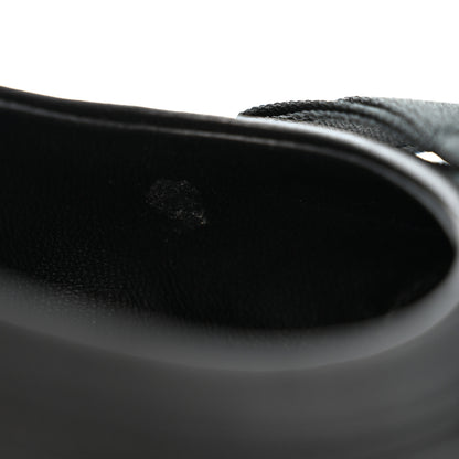 Christian Louboutin Nappa Mamaflirt 30mm Bow Sling Ballerinas 37 Black 9 of 9