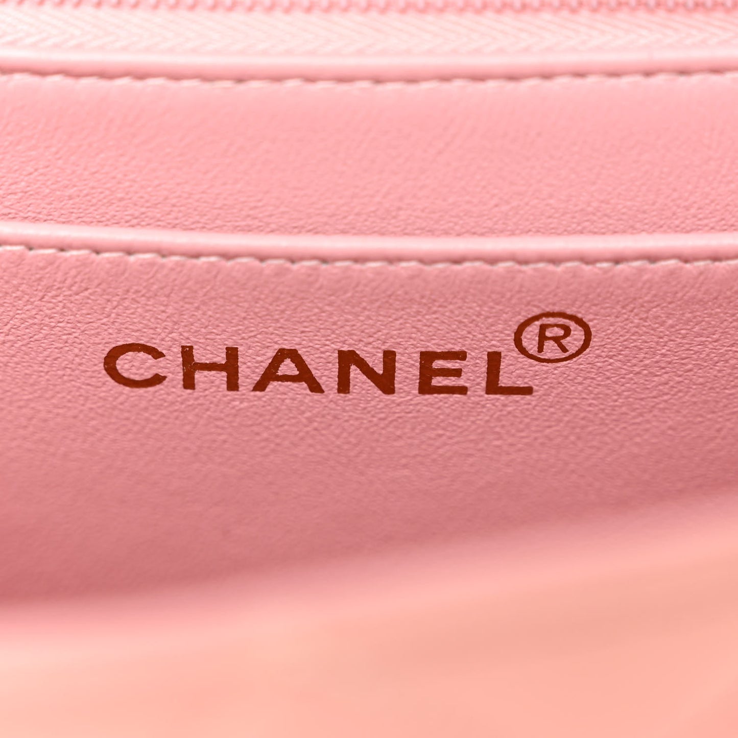Lambskin Quilted Medium Single Flap Light Pink
