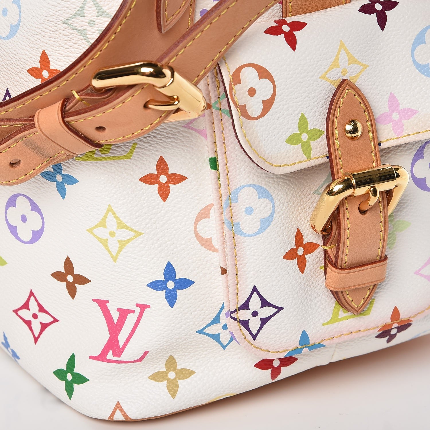 Louis Vuitton Monogram Multicolor Petit Noe White 11 of 14