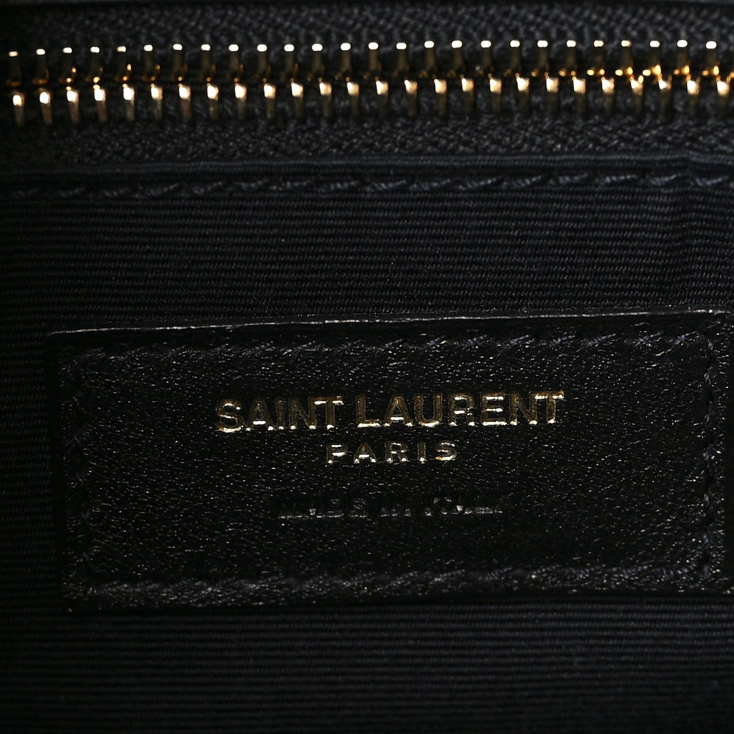 Saint Laurent Lambskin Matelasse Monogram Medium Niki Chain Satchel Black 6 of 9