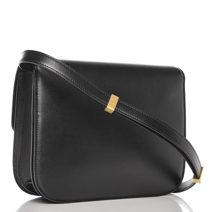 Celine Box Calfskin Medium Classic Box Flap Bag Black 4 of 8