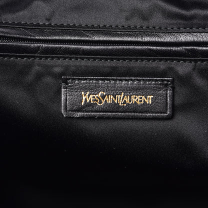 Saint Laurent Calfskin Oversized Muse Green 6 of 10