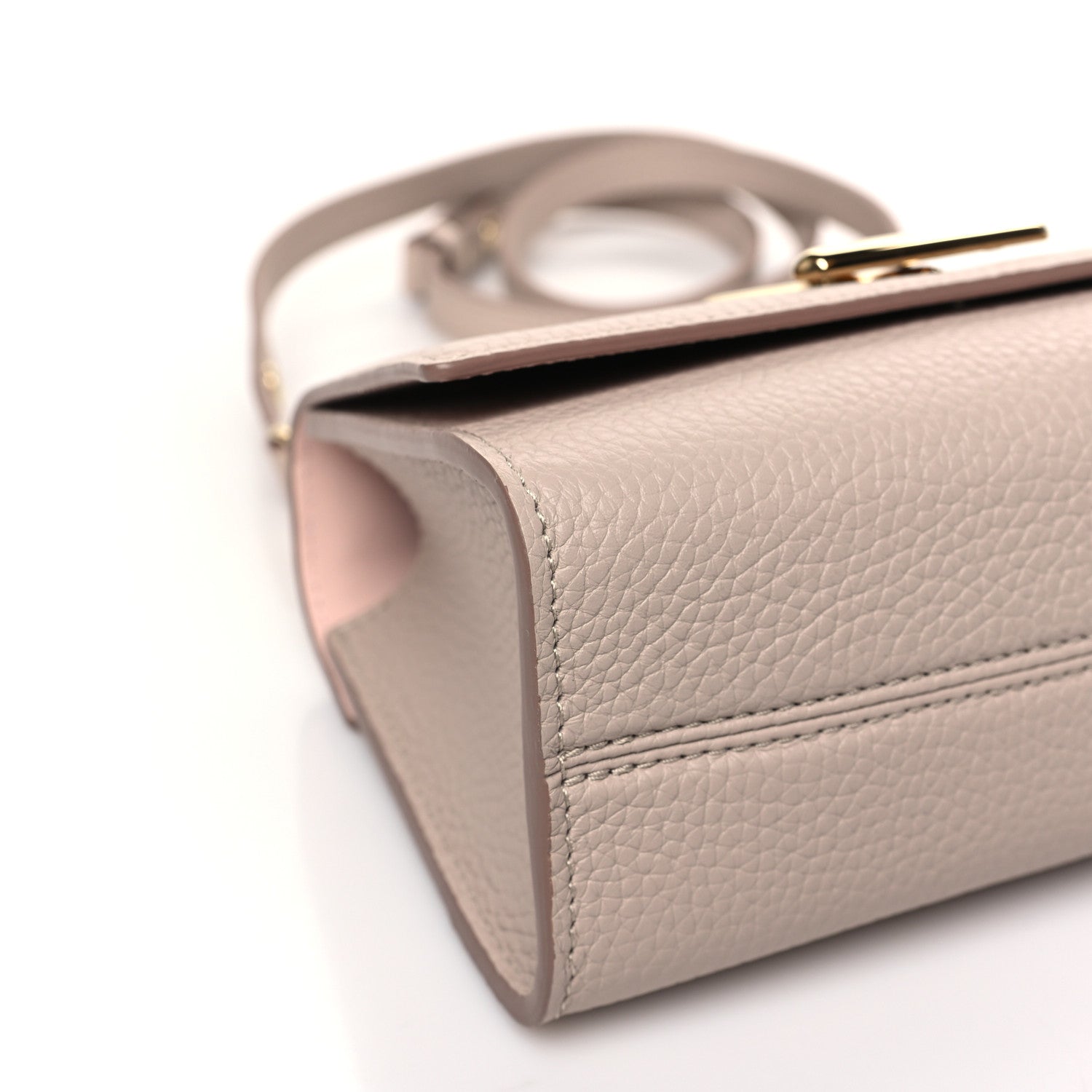 Louis Vuitton Taurillon Twist One Handle BB Greige 7 of 8