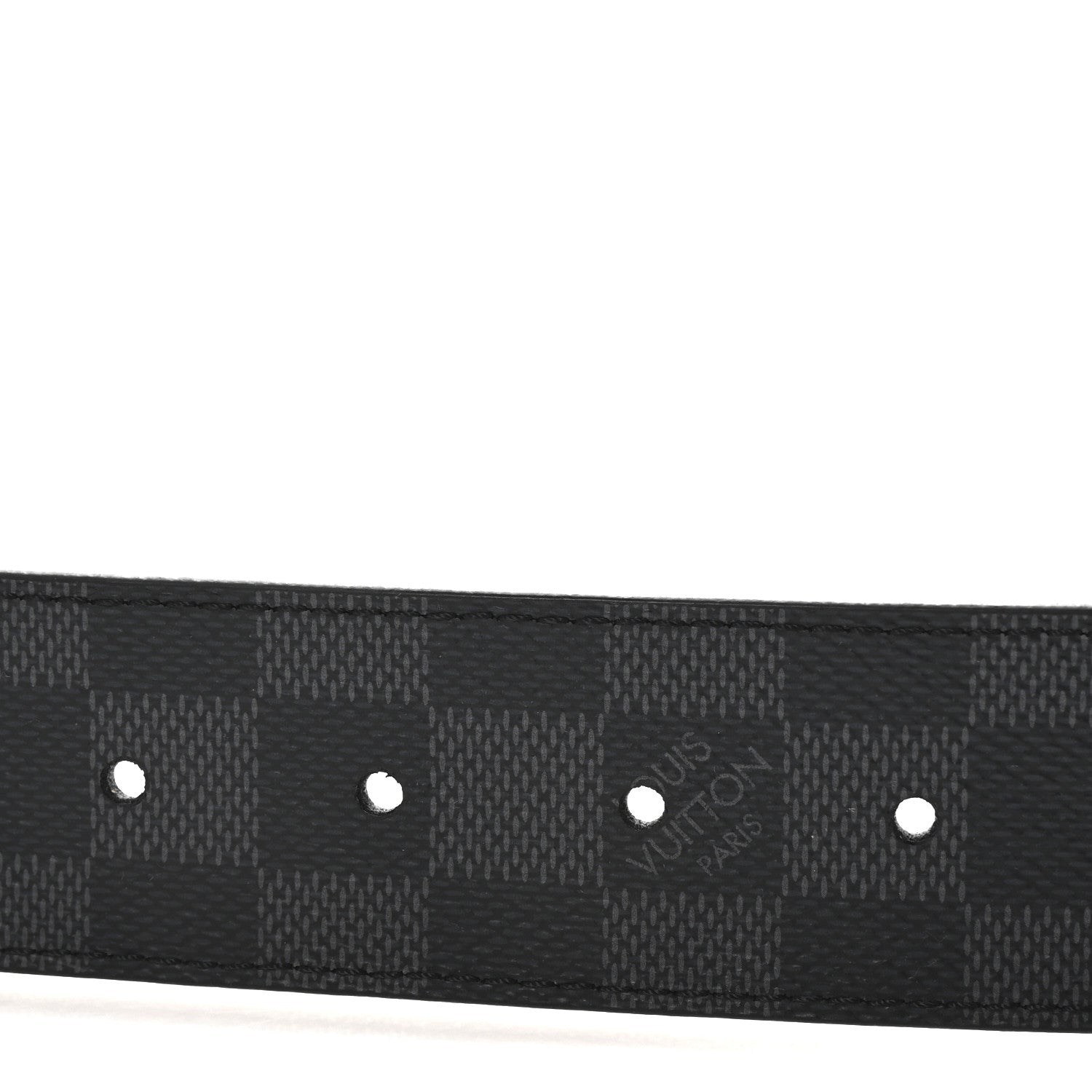Louis Vuitton Damier Graphite 40mm LV Initiales Belt 105 42 3 of 6