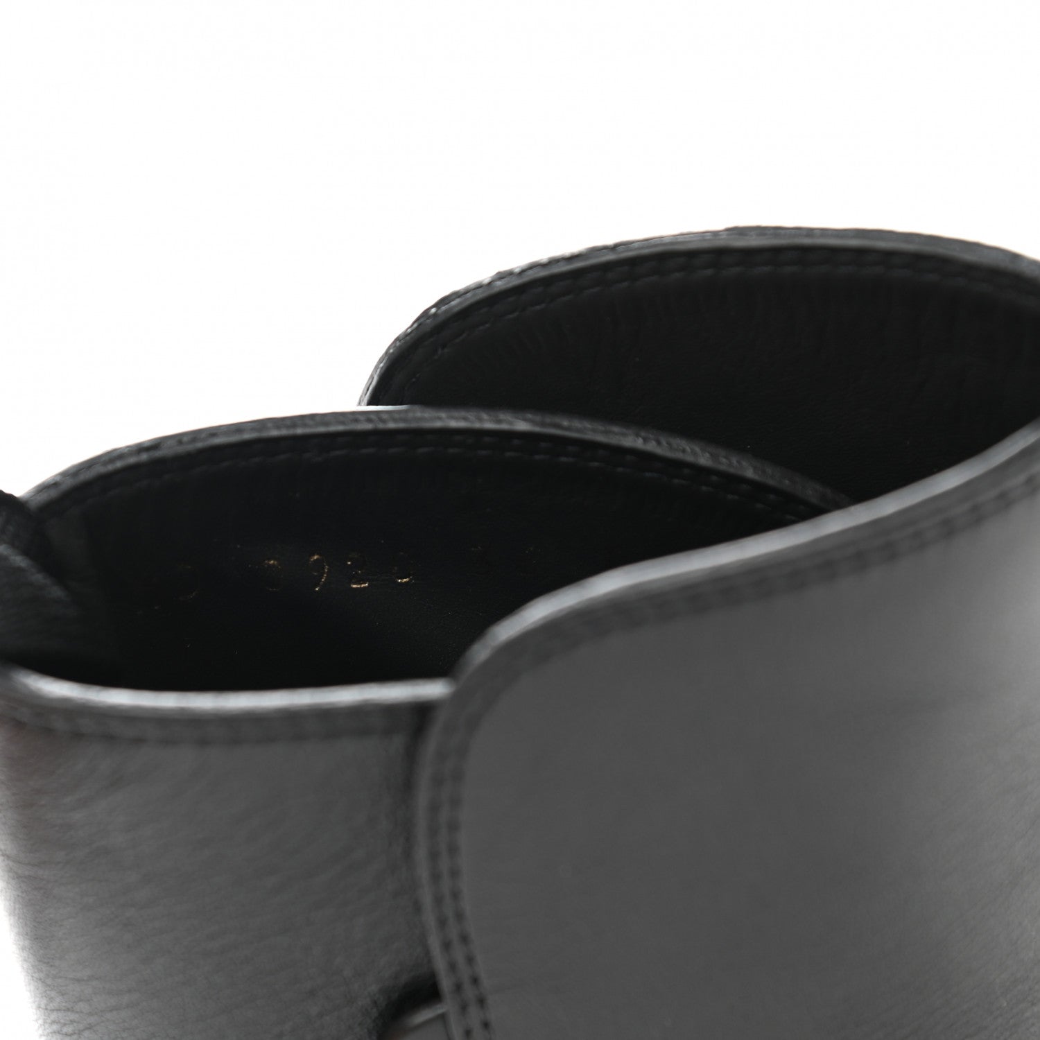 Christian Dior Calfskin Empreinte Ankle Boot 36 Black 8 of 10