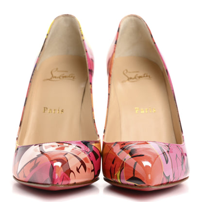 Christian Louboutin Patent Metrograf Pigalle Follies 100 Pumps 37.5 Multicolor 3 of 9