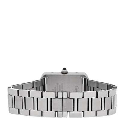 Cartier Stainless Steel 24mm Tank Solo Quartz Watch 3 of 6