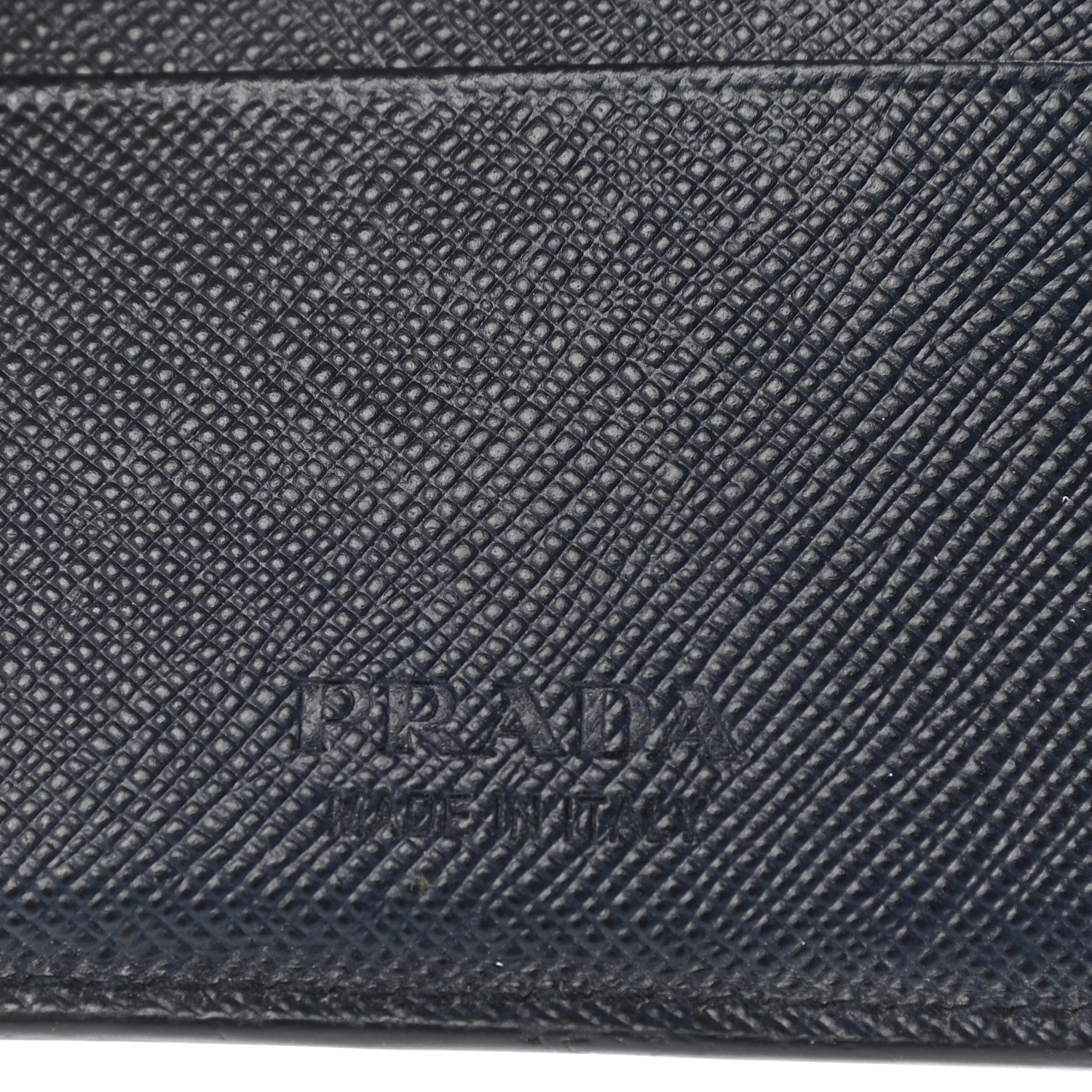 Prada Saffiano Bi-Fold Wallet Baltico Girasole 6 of 10
