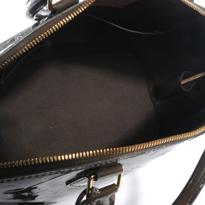 Louis Vuitton Vernis Alma GM Vert Bronze 6 of 8