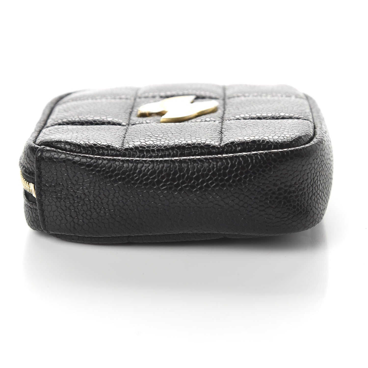 Chanel Caviar Quilted Coin Purse Belt Bag Black 6 of 11
