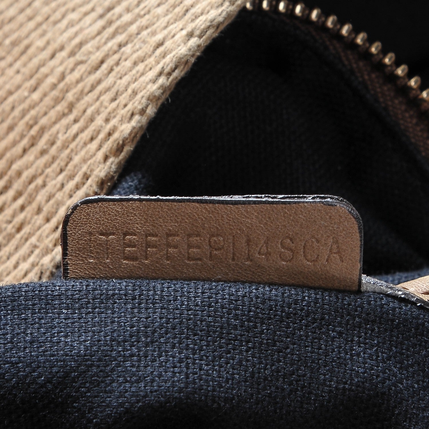 Burberry Canvas House Check Small Parsons Hobo Dark Stone 9 of 11