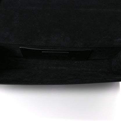 Saint Laurent Patent Classic Monogram Cassandre Clutch Black 5 of 9