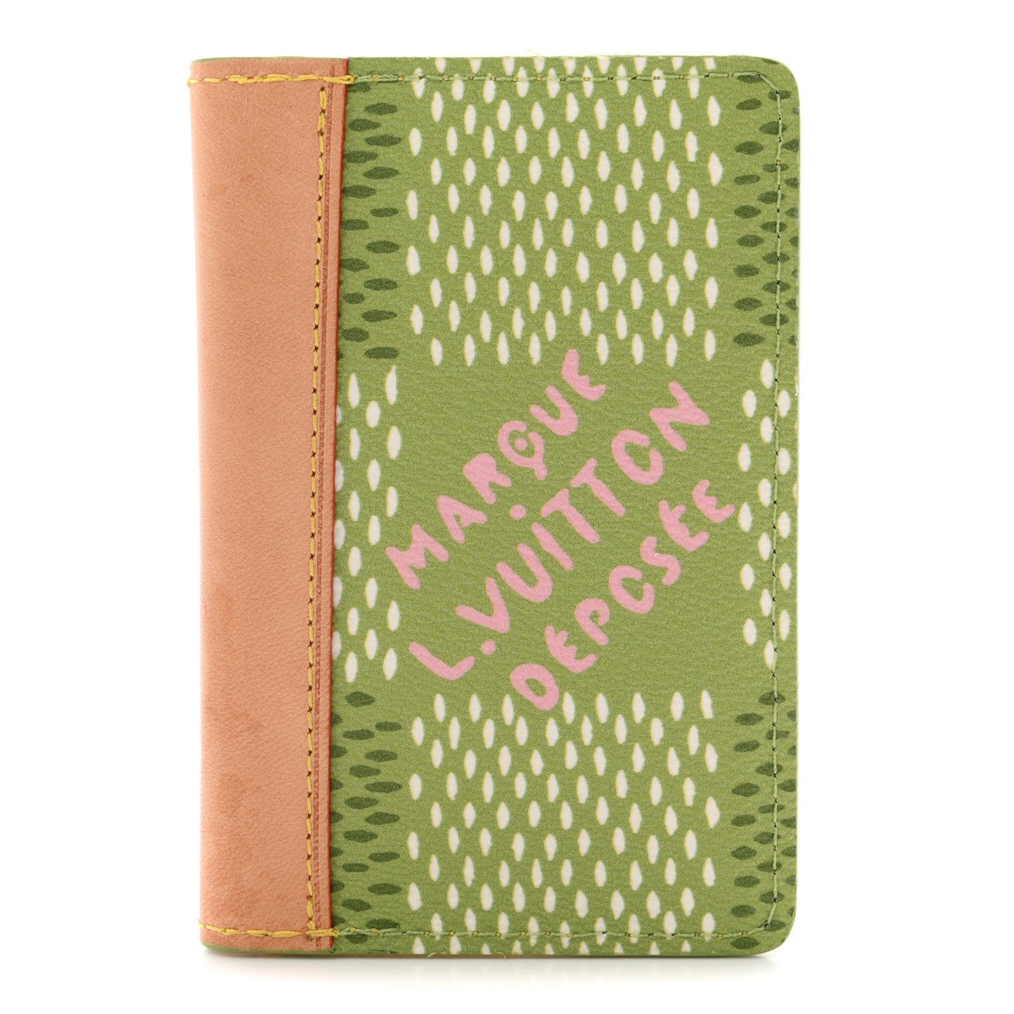 Damier Golf Pocket Organizer Green