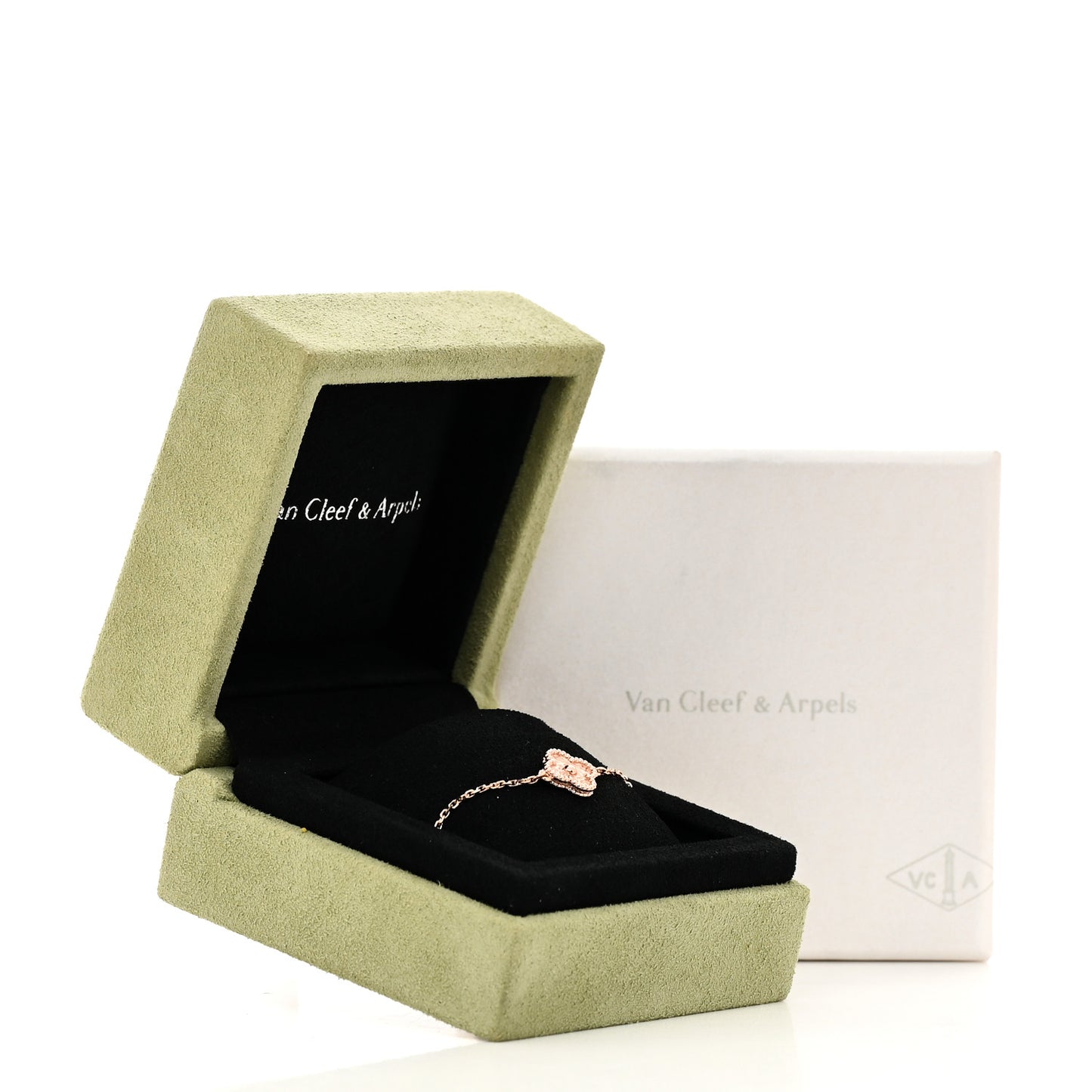 18K Rose Gold Sweet Alhambra Bracelet