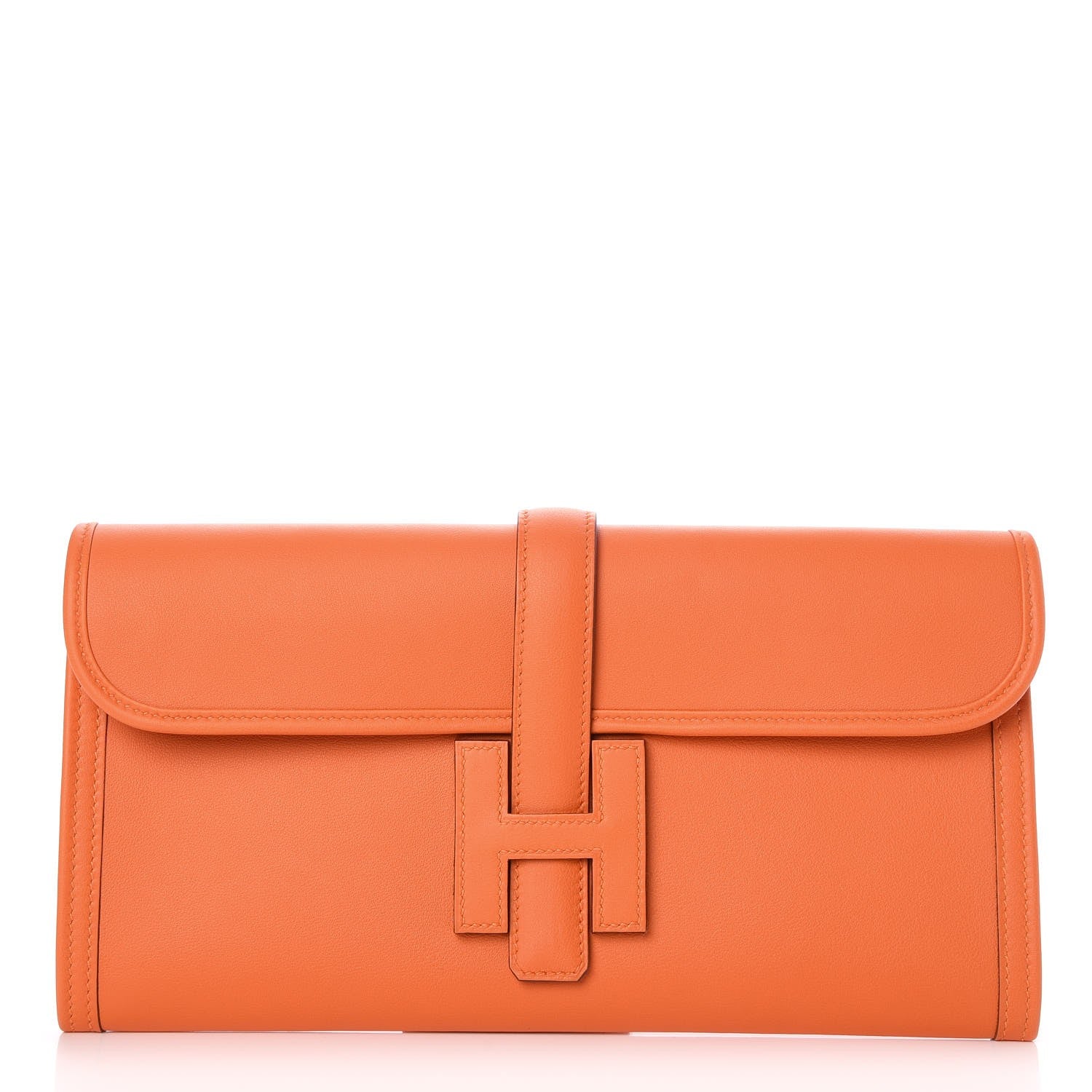 Hermes Swift Jige Elan 29 Clutch Orange 1 of 8