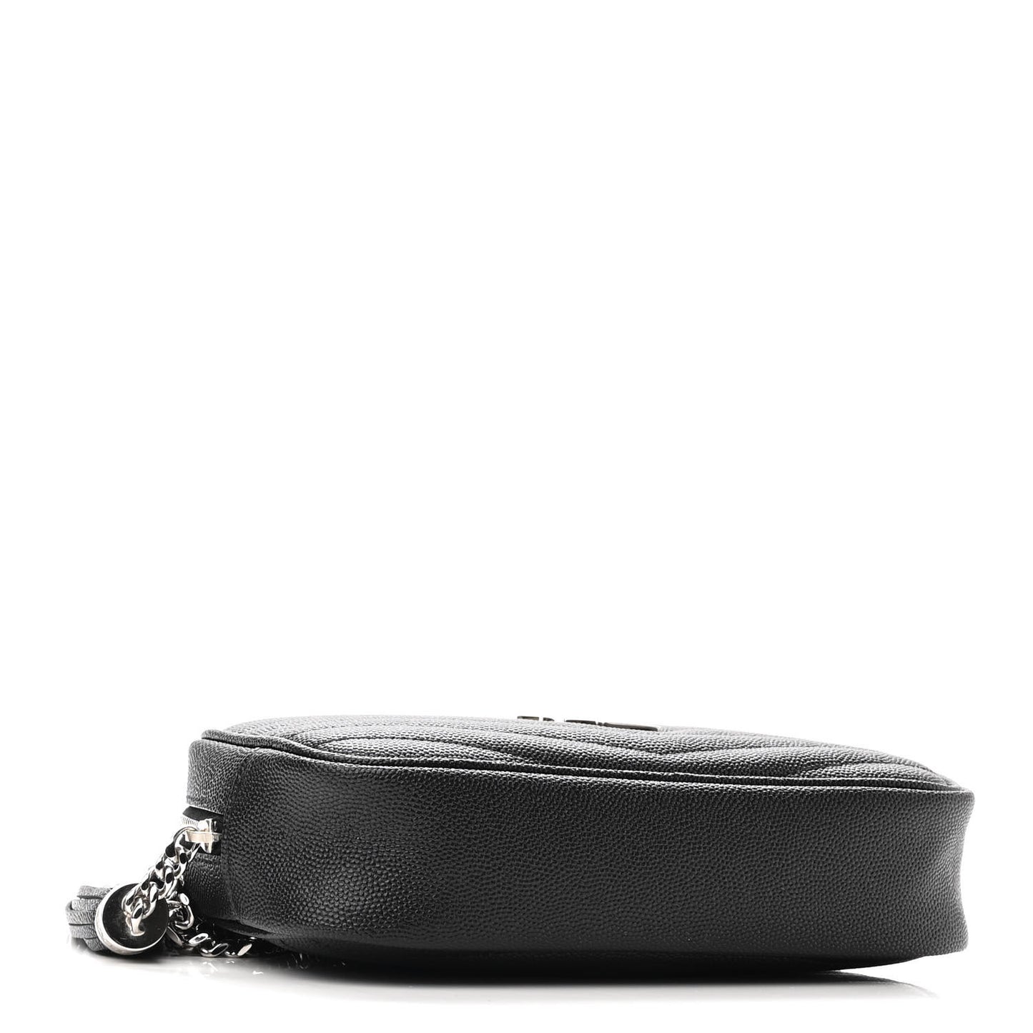 Grain De Poudre Matelasse Monogram Mini Lou Camera Bag Black