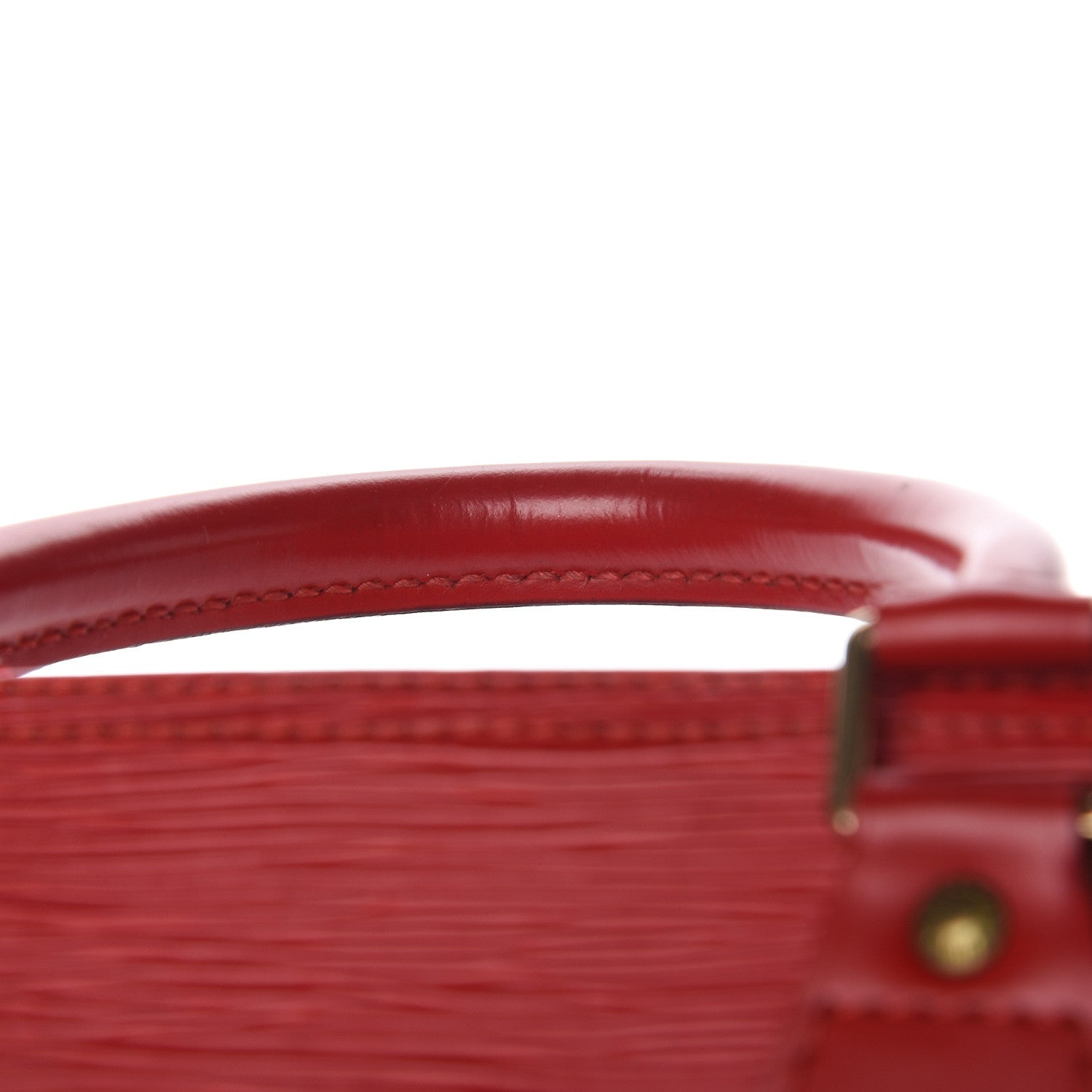 Louis Vuitton Epi Speedy 30 Castillan Red 11 of 20