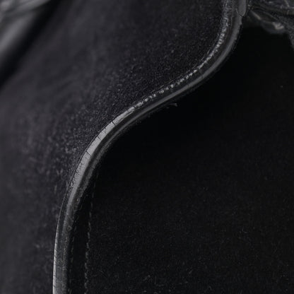 Saint Laurent Suede Small Classic Y Cabas Black 11 of 15