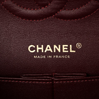 Chanel Lambskin Quilted Medium Double Flap Black 6 of 10