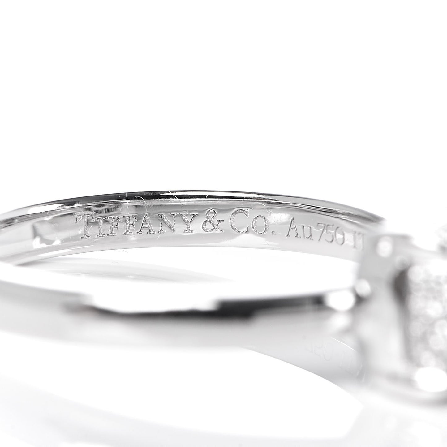 18K White Gold Diamond 7mm Paloma Picasso Sugar Stacks Ring 54 7