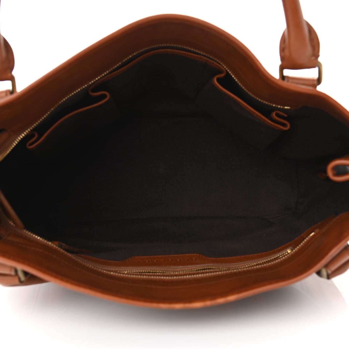 Smoked Check Tote Bag Brown