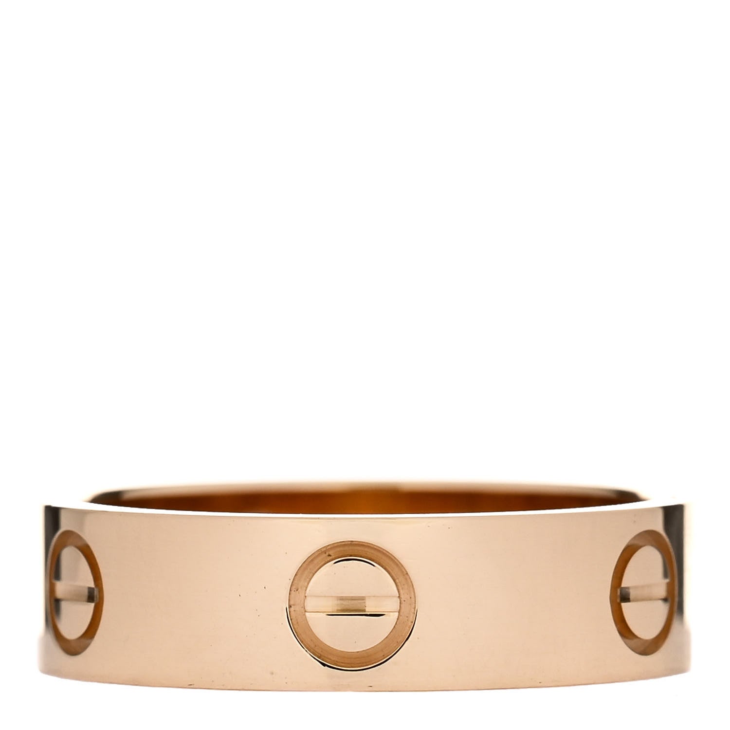 Cartier 18K Yellow Gold 5.5mm LOVE Ring 58 8.25 1 of 5