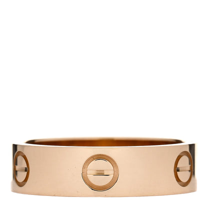 Cartier 18K Yellow Gold 5.5mm LOVE Ring 58 8.25 1 of 5