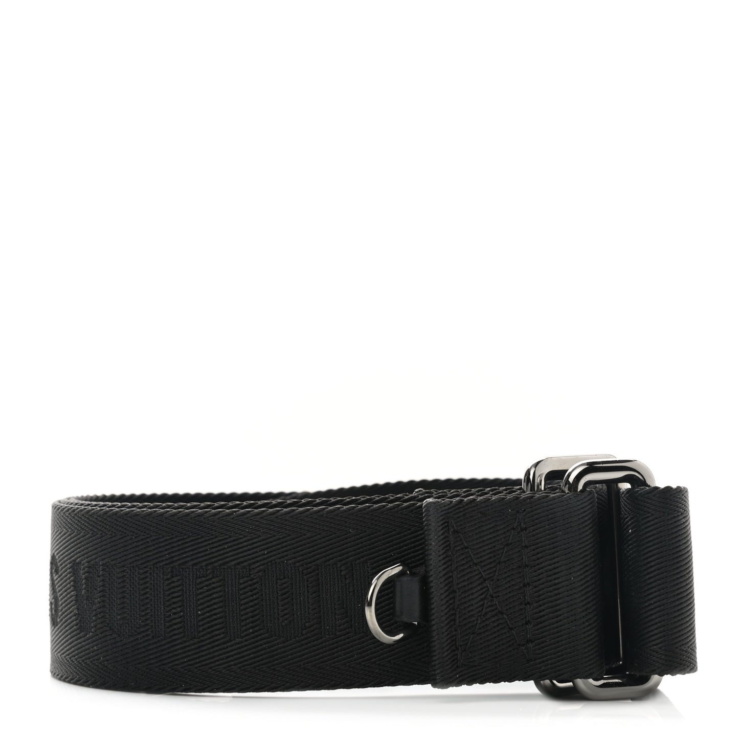 Monogram Trio Messenger Shoulder Strap Black
