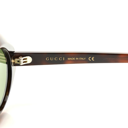 Gucci Acetate Crystal Round Sunglasses GG0618S Tortoiseshell 6 of 7