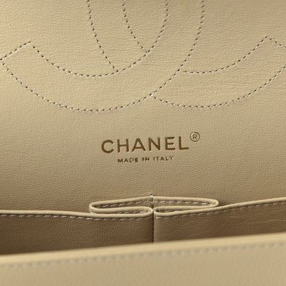 Chanel Caviar Quilted Jumbo Double Flap Beige Clair 8 of 10