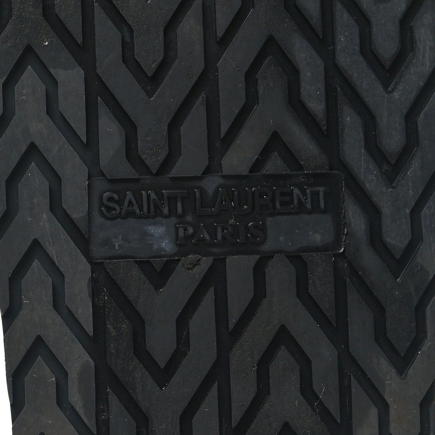 Saint Laurent Calfskin Studded Mens Jimmy Slides 42 Black 7 of 11