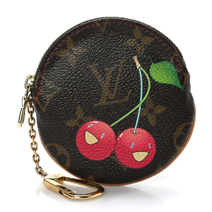Louis Vuitton Monogram Cerises Round Coin Purse 1 of 6