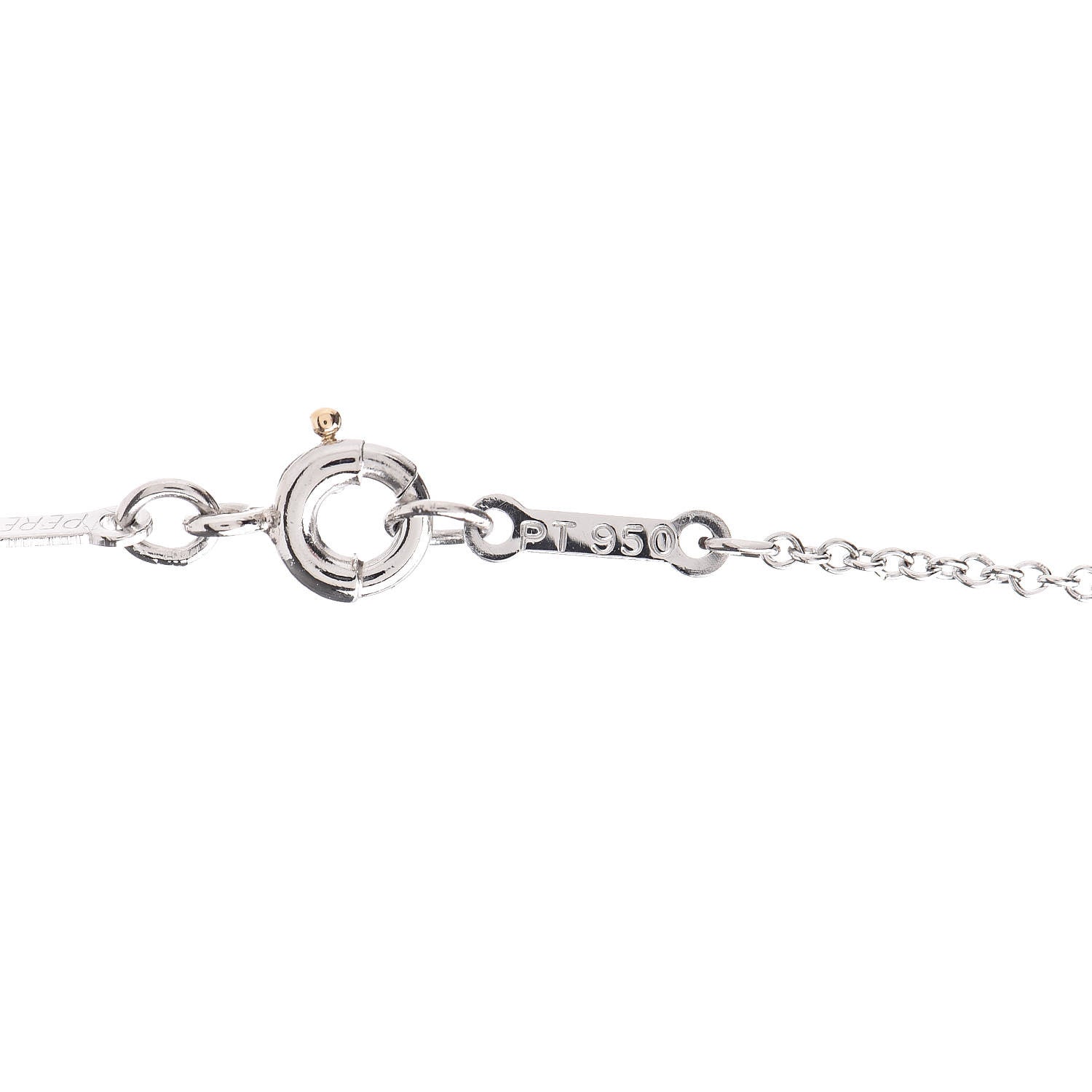 Tiffany Platinum Diamond 14mm Elsa Peretti Cross Pendant Necklace 5 of 8