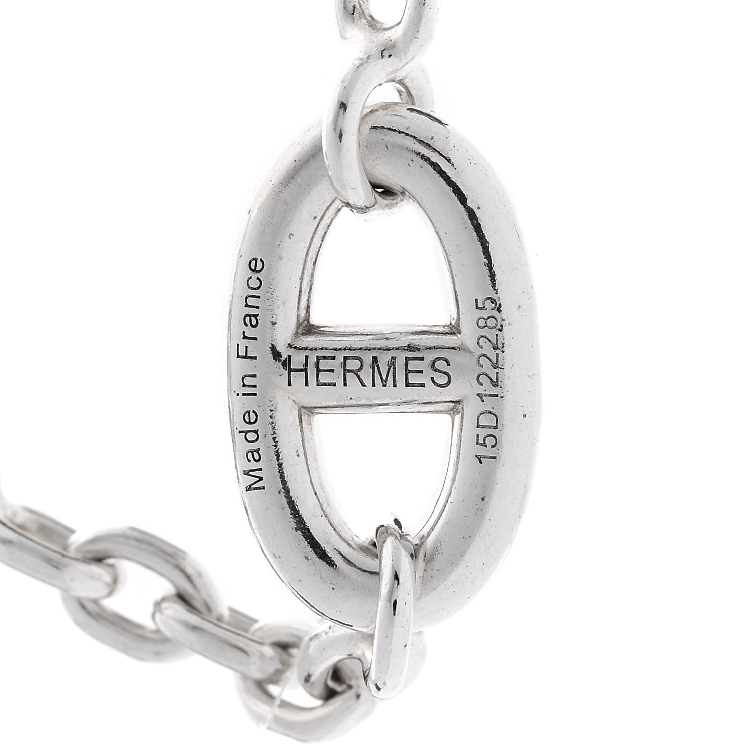 Hermes Sterling Silver Farandole Necklace 80 5 of 6