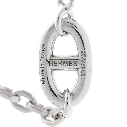 Hermes Sterling Silver Farandole Necklace 80 5 of 6