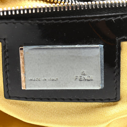 Fendi Beaded Baguette White Black 6 of 17