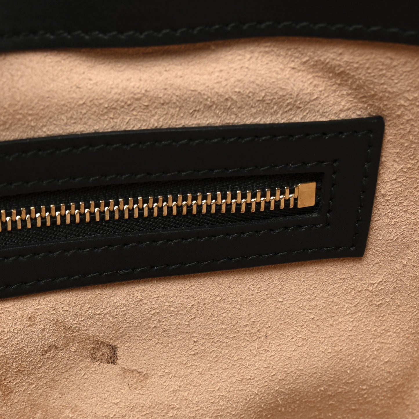 Soft GG Supreme Monogram Bees Small Crossbody Tote Beige Oro Black