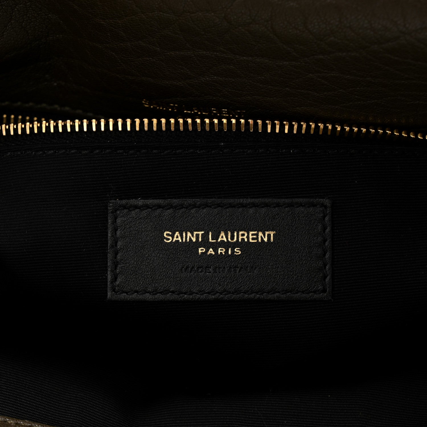 Saint Laurent Grained Lambskin Medium Calypso Light Musk 6 of 10