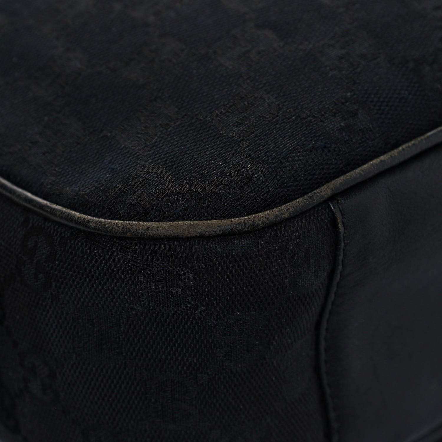 Gucci Monogram Jackie O Hobo Black 7 of 11