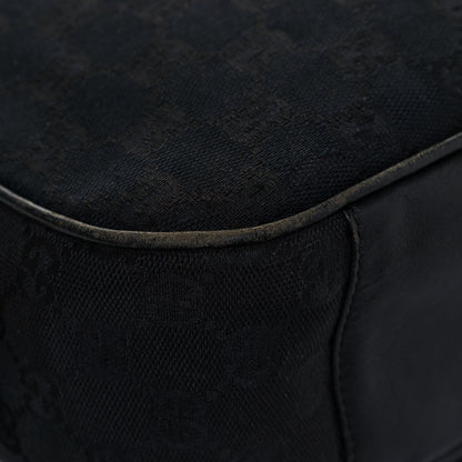 Gucci Monogram Jackie O Hobo Black 7 of 11