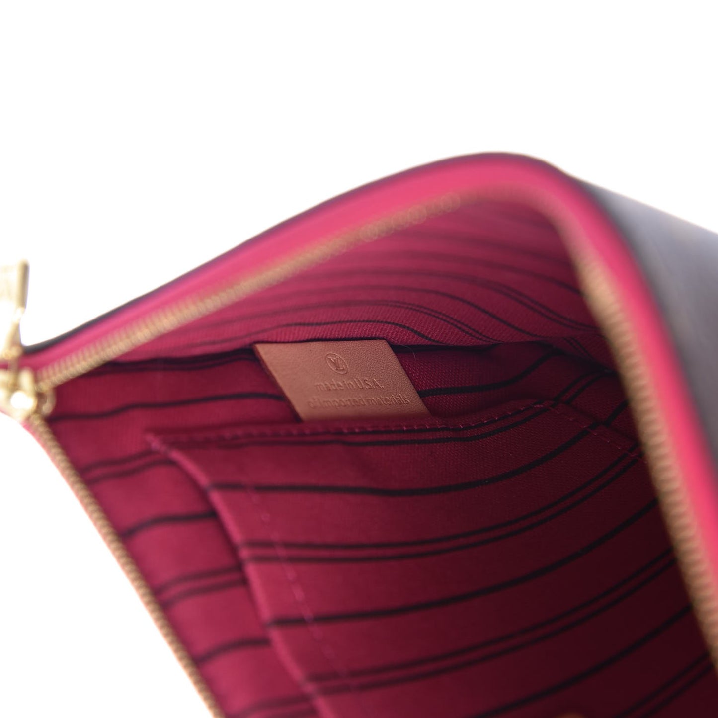 Monogram Neverfull MM GM Pochette Pivoine
