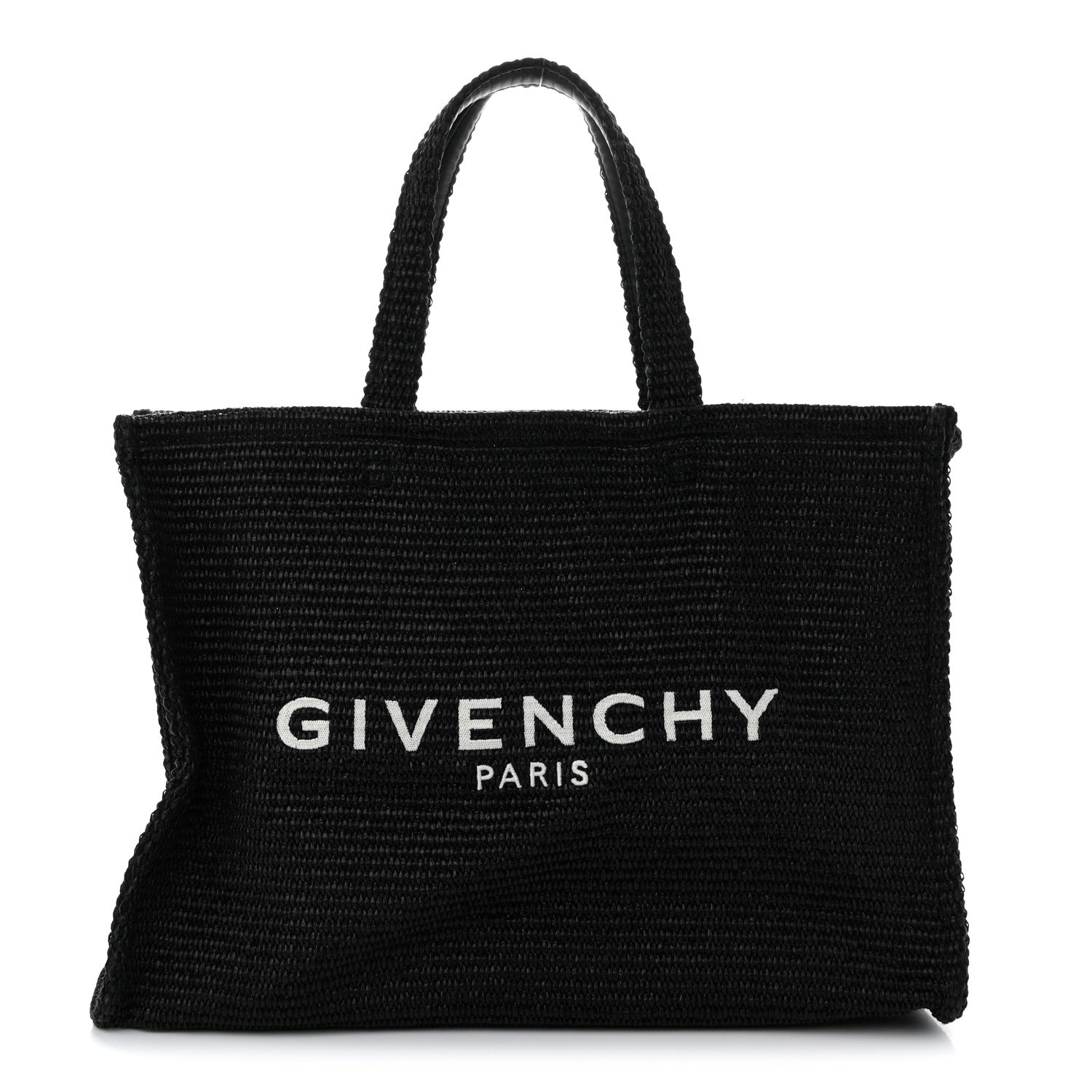 Givenchy Raffia Large G Shopping Tote Black 1 of 10