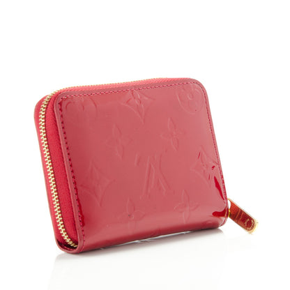 Louis Vuitton Vernis Zippy Coin Purse Pomme D'Amour 10 of 14