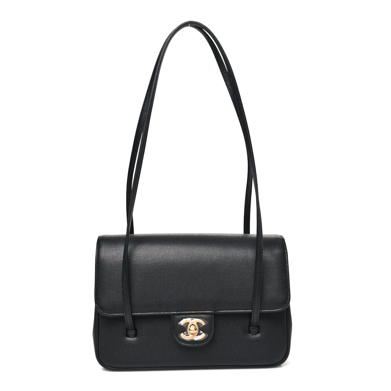 Chanel Shiny Caviar Preppy Coco Small Flap Black 1 of 11