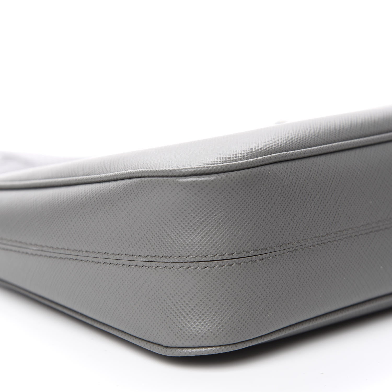 Prada Saffiano Re-Edition 2005 Shoulder Bag Ardesia 8 of 10
