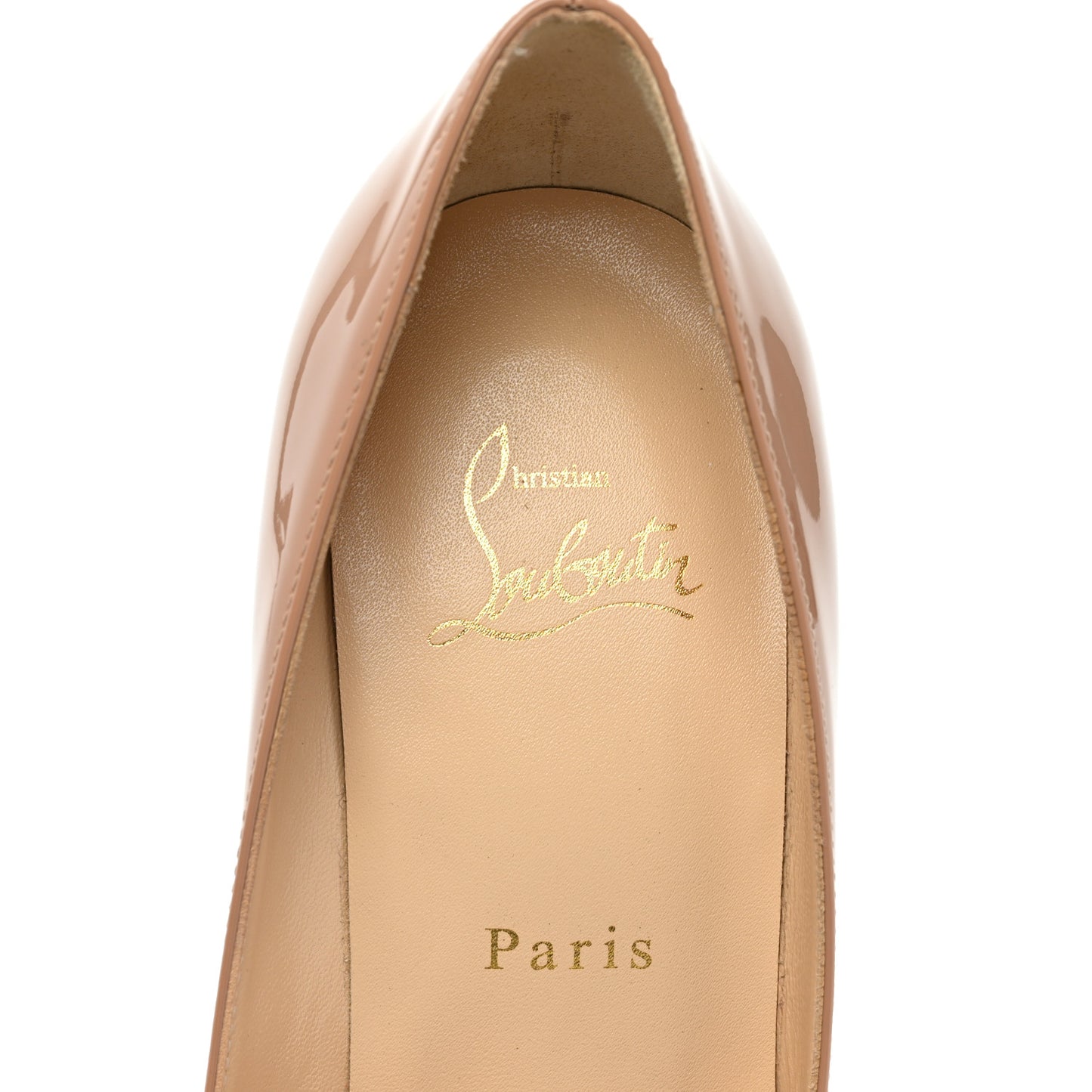 Patent Kate 100 Pumps 38 Nude
