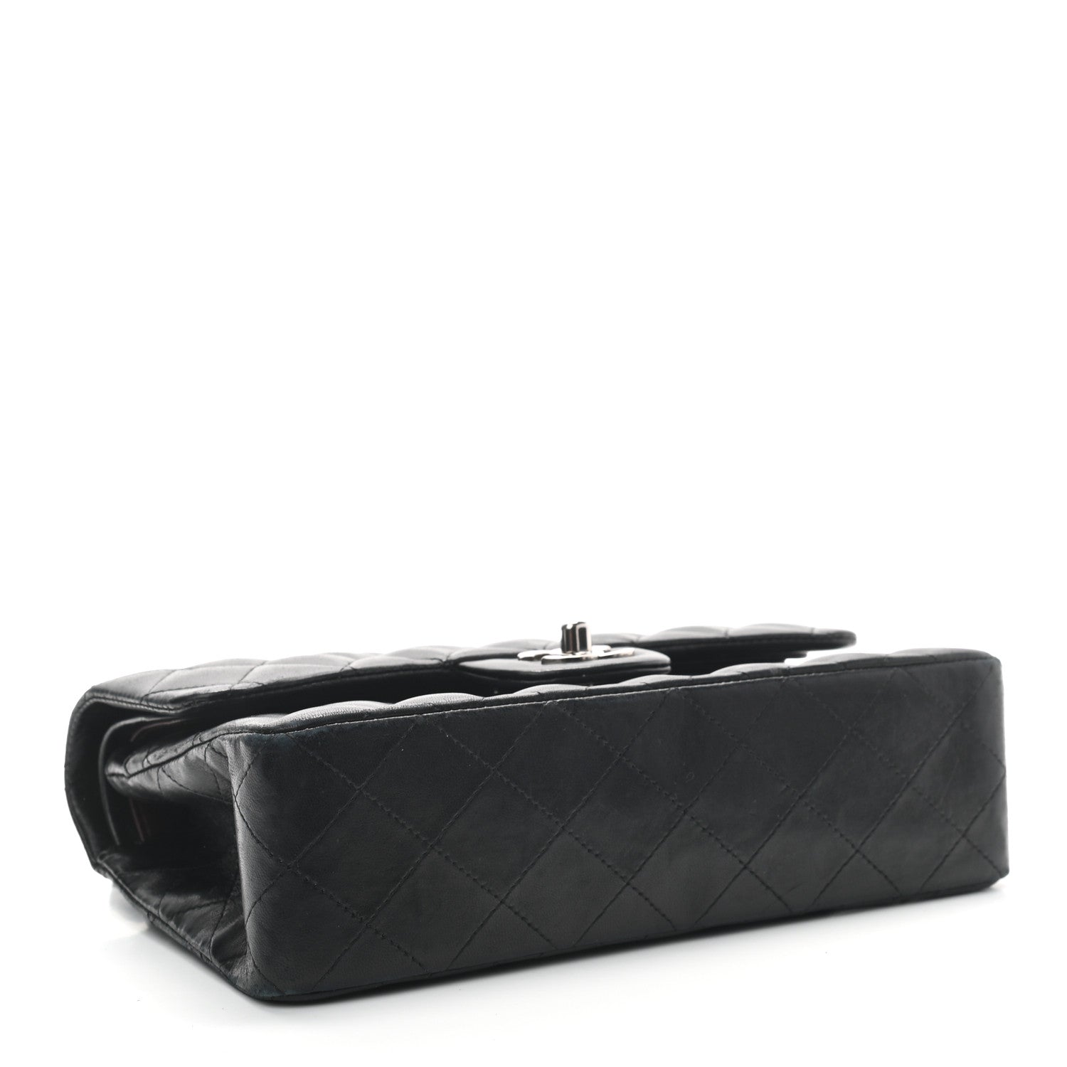 Chanel Lambskin Quilted Small Double Flap Black 4 of 10